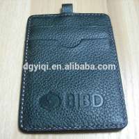 LH336 Customized fashionable leather id card holder