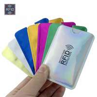 China Wholesale Anti Rfid Wallet Blocking Credit Nfc Holder Card Holder Id Bank Card Anti Rfid Wallet