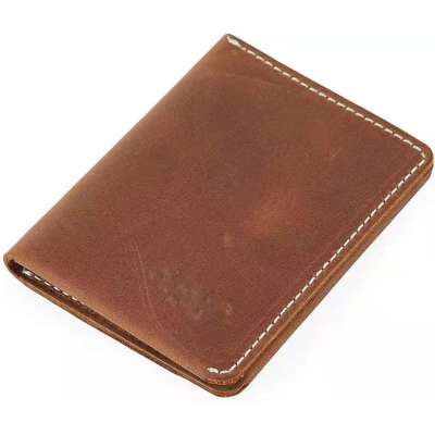 Genuine Leather Bifold  Wallet/  Leather Wallet Blocking Classic Wallet